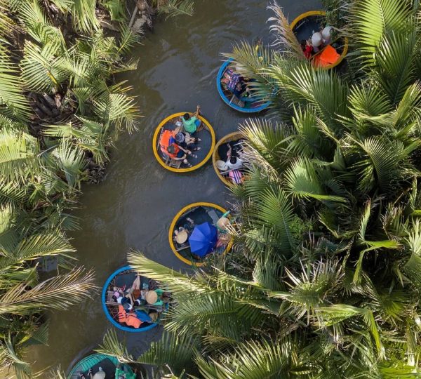 Exploring the Coconut Jungle in Hoi An: Boat Ride and Flower Lantern Release