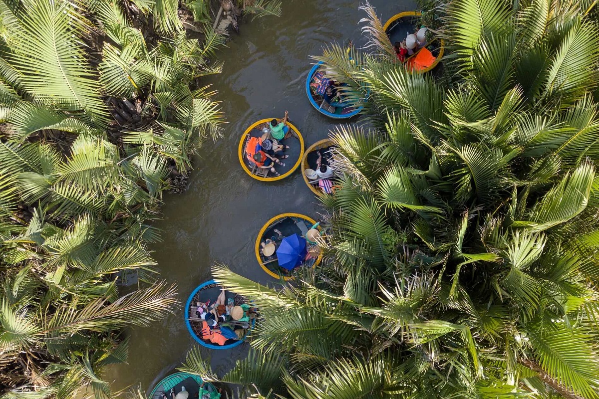 Exploring the Coconut Jungle in Hoi An: Boat Ride and Flower Lantern Release